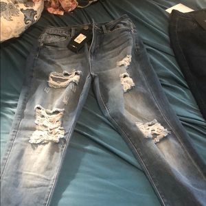 Jeans shorts maternity clothing